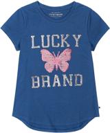 lucky brand girls flippable sequin logo