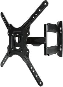 img 3 attached to Mountio MX1 Full Motion Articulating TV Wall Mount Bracket – Perfect for 32"-52" LED LCD Plasma Flat Screen Monitors (Up to 70 lbs, VESA 400x400mm)