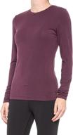 👚 cuddl duds women's softwear with stretch long sleeve crew neck top: ultimate comfort and style логотип