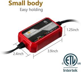 img 3 attached to Foval Smart 12V 1000mA Automatic Trickle Battery Charger