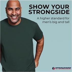 img 3 attached to 👕 Big and Tall Shirts for Men by STRONGSIDE: Premium Men's Clothing