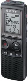 img 1 attached to 🎙 Sony ICD-PX820D Digital Voice Recorder - 2GB Flash Memory - Includes Voice Editor Software (Black)