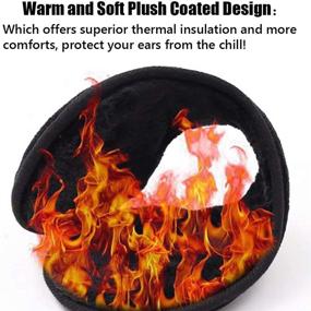 img 3 attached to 🔥 LISM Upgraded Bigger Warmers for Women: Amped Up Comfort and Coziness