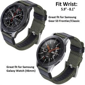 img 2 attached to Olytop Для Galaxy Watch 3 45 мм ремешки/Galaxy 46 мм ремешки