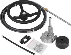 img 4 attached to Bestauto Outboard Steering System Durable Sports & Fitness for Water Sports