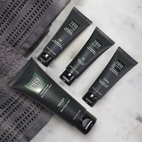 img 1 attached to 🧔 Transform Your Skin with Tiege Hanley Men’s Skin Care System - Level 1: Face Wash, Morning Moisturizer, Exfoliating Face Scrub, Night Moisturizer