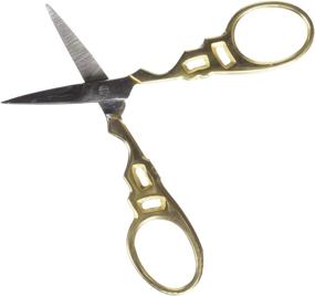 img 1 attached to 🧵 Allary Ultra Fine Embroidery Scissors 3.5" Scroll - Enhance Your Needlework with Precision Cutting