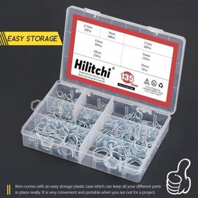 img 1 attached to 🔧 Ultimate Hilitchi 135-Pcs Double Wire Fuel Line Hose Tube Spring Clips Clamp Assortment Kit – Complete Solution for Secure and Reliable Fuel System Connections