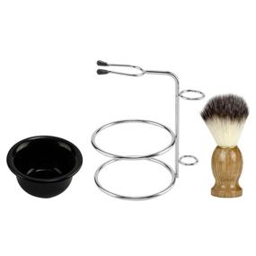 img 3 attached to CCbeauty Shaving Stainless Holder Badger