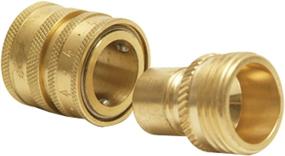 img 1 attached to 🐍 Python Brass Snap Connector for Aquarium: Versatile and Easy-to-Use