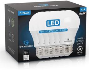 img 1 attached to 💡 Daylight Non-Dimmable equivalent LED Bulb by Great Eagle