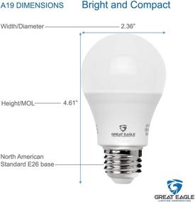 img 2 attached to 💡 Daylight Non-Dimmable equivalent LED Bulb by Great Eagle