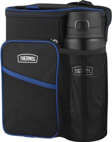 img 4 attached to Black Thermos Lunch Cooler and King Stainless Bottle Combo Set