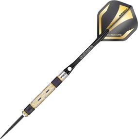 img 2 attached to 🎯 RED DRAGON Golden Eye Tungsten Darts: Premium 1:24g Set with Flights and Stems - Ultimate Precision and Style