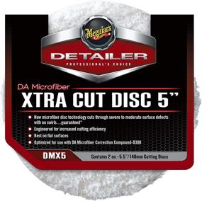 img 4 attached to 🔍 Meguiar's DMX5 DA (Dual Action) Microfiber Xtra Cut Discs, 5 Inch, 2 Pack, Beige