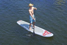 img 1 attached to Rave Hibiscus Stand Up Paddle 10 Feet