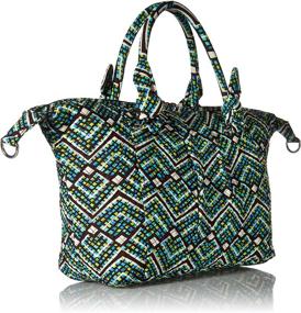 img 3 attached to 👜 Modern Women's Handbags & Wallets: The Vera Bradley Hadley Satchel