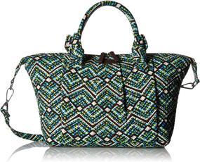 img 4 attached to 👜 Modern Women's Handbags & Wallets: The Vera Bradley Hadley Satchel