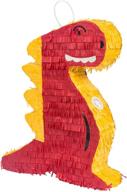dinosaur pinata birthday party supplies - kids mexican pinata with hanging loop - large size (16.2 x 12.2 x 3.5 in) - colorful cartoon animal pinatas theme for parties - favor supplies & decorations logo