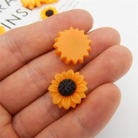 img 2 attached to Sunflowers Embellishments Scrapbooking Crafting Decorations