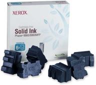 xerox phaser 8860/8860 mfp cyan solid ink (6 sticks / 14 logo