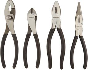 img 4 attached to Efficient Amazon Basics Plier Tools Set - Set of 4 for Versatile Use
