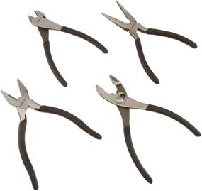 img 3 attached to Efficient Amazon Basics Plier Tools Set - Set of 4 for Versatile Use