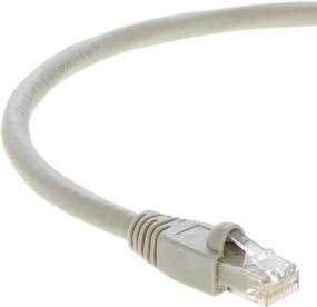 img 4 attached to 🔌 InstallerParts Gray CAT6A Ethernet Cable - 1ft UTP Booted - 10Gigabit/Sec Network/High Speed Internet Cable - Professional Series
