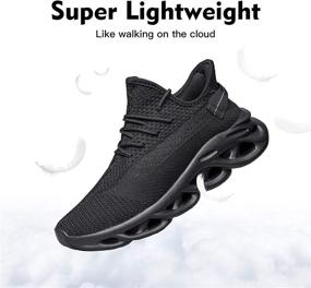 img 2 attached to 👟 Ultimate Comfort and Style: Men's Lightweight Breathable Fashion Sneakers