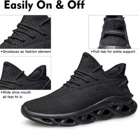 img 1 attached to 👟 Ultimate Comfort and Style: Men's Lightweight Breathable Fashion Sneakers