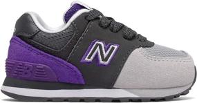 img 1 attached to Представляем кроссовки New Balance Lace Up Sneaker Natural для мальчиков: иконичные кроссовки для непревзойденного стиля и комфорта.