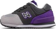 introducing the new balance lace up sneaker natural boys' shoes: iconic sneakers for ultimate style and comfort logo