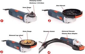 img 1 attached to Полировочная шлифовальная бумага премиум класса Dastool Universal Dt1701 125RS: Достигайте первоклассных результатов