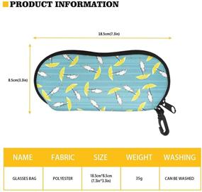 img 3 attached to JoyLamoria Eyeglasses Unisex Neoprene Organizer