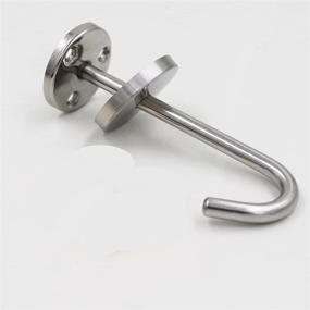 img 3 attached to 🍌 YYST Stainless Steel Banana Hanger - Under Cabinet Hook for Bananas or Heavyweight Kitchen Items. Includes Screws.