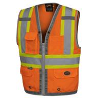 reflective pioneer safety vest for men - occupational health & safety gear логотип