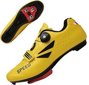 img 3 attached to ZENKONS Cycling Shoes: Unisex Indoor Bicycle Shoes 🚲 for SPD&Look Cleats, Ideal for Road Racing with Lock Pedal