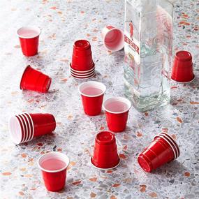 img 3 attached to Houdini Shot Glasses, 2 Ounce, Red - Improve Your SEO