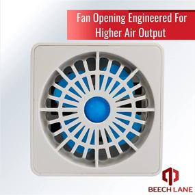 img 1 attached to Beech Lane RV Fridge Fan: High Power 3,000 RPM Motor, Convenient On/Off Switch, Enhanced Airflow with Multiple Side Vents, Sturdy and Long-lasting Design