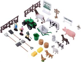 img 2 attached to 🐄 Sand Play Set Container for Farm-themed Playtime