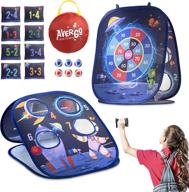 kids' space bean toss 🌟 game: fun-filled bean bag outdoor activity! логотип