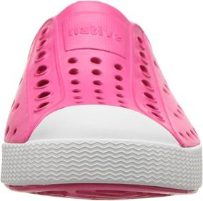 img 3 attached to 👟 Native Shoes Jefferson Hollywood Pink/Shell White Kids Shoe 5 M US Toddler: Stylish Comfort for Little Feet