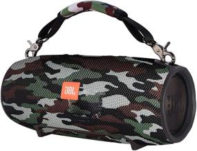 img 4 attached to Съемная ручка-ремешок для динамика JBL Xtreme/Xtreme 2/ Xtreme 3 Portable Bluetooth Speaker (Camo)