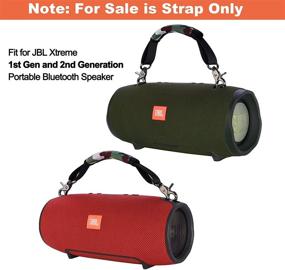 img 2 attached to Съемная ручка-ремешок для динамика JBL Xtreme/Xtreme 2/ Xtreme 3 Portable Bluetooth Speaker (Camo)