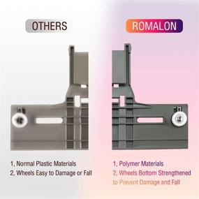 img 3 attached to 🔧 Whirlpool Dishwasher Top Rack Adjuster Parts Replacement - Upgraded Metal Screw for Heavy Duty Wheels - Replaces W10712394 Ap5956100 Ps10064063 W10238418 W10253546 W10712394Vp