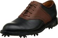 optimized for seo: callaway men's pin stripe saddle golf shoe логотип