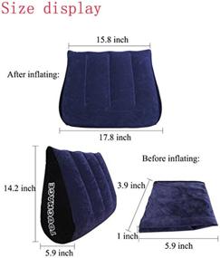 img 2 attached to Moonight Portable Inflatable Multi Functional PillowFurniture