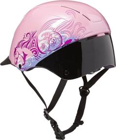 img 2 attached to 👒 Troxel Spirit Performance Helmet: Pink Dreamscape Small Size - Safety & Style Combined