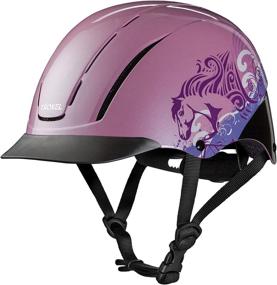 img 3 attached to 👒 Troxel Spirit Performance Helmet: Pink Dreamscape Small Size - Safety & Style Combined