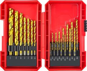 img 4 attached to 🛠️ YIYITOOLS Titanium Twist 21 Piece Including: Premium Quality and Versatile Tools for All Your Needs